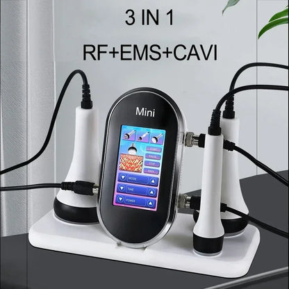 40K Ultrasonic Cavitation Machine – Body Slimming & Facial Lifting RF Beauty Massager for Weight Loss