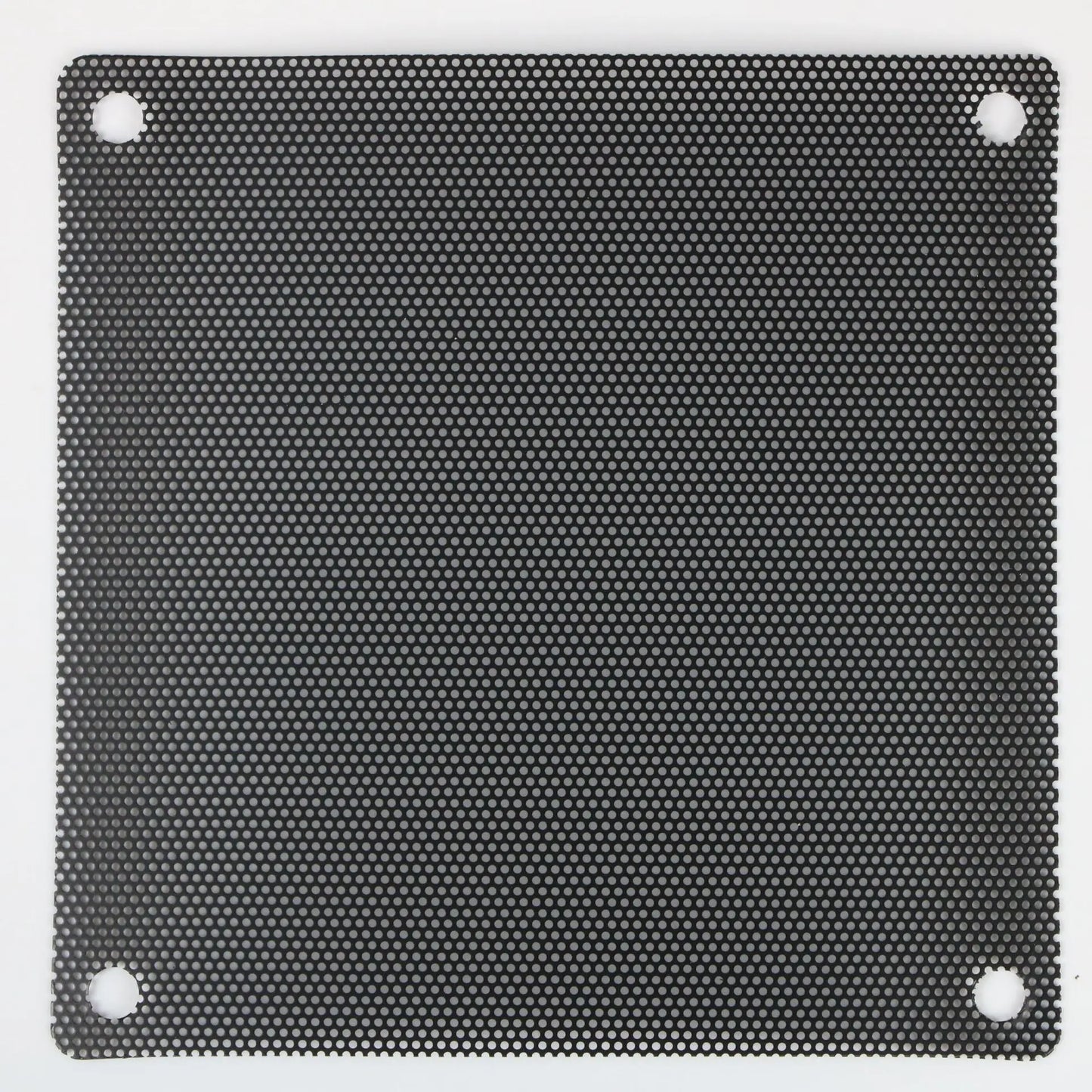 5PCS Cuttable PC Fan Dust Filters (80mm/90mm/120mm/140mm), Black PVC Ultra-Fine Mesh Dustproof Covers for Computer Cooling Case Protection