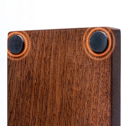 51/53/54/58mm Wood Coffee Tamper Station – Portafilter & Filter Screen Holder Stand for Espresso Barista Tools