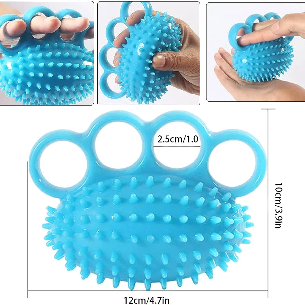 Hand Grip Strengthener Finger Exerciser Ball – Rehabilitation Therapy Tool for Stroke Recovery, Arthritis Relief & Elderly Hand Training