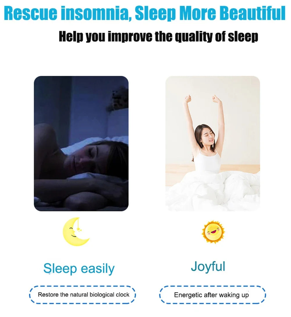 Vagus Nerve Stimulation Ear Clip — Sleep Aid Device for Insomnia, Deep Sleep, Anxiety, and Depression Relief