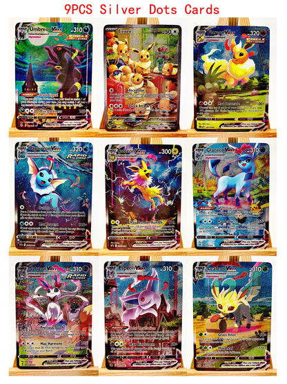 Umbreon, Eevee, Sylveon, Leafeon & Glaceon Anime Toys – Collectible Game Cards & Hobby Figures for Fans & Collectors