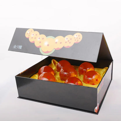 3.5cm Resin Dragon Ball Set – 7-Piece 1:1 Action Figure Toys, Summon Shenron Anime Collectible Gift