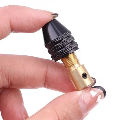 Universal Mini Drill Chuck Collet Set - Multifunction Micro Electric Drill Bit Clamp Fixture Tool