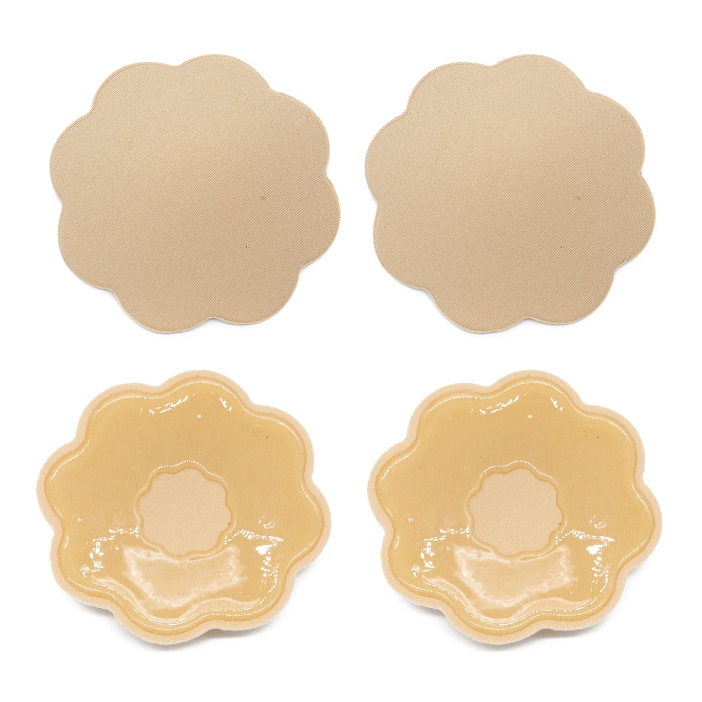 Reusable Invisible Silicone Nipple Covers – Self-Adhesive Bra Pasties Pads for Women