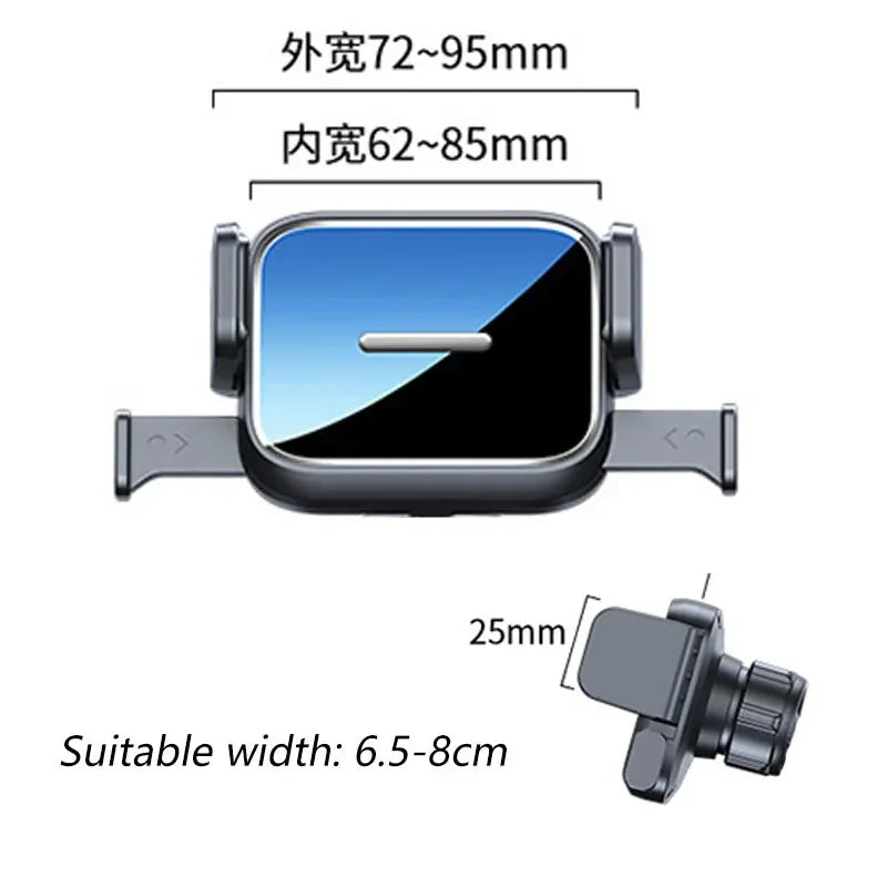 Honda Civic 11th Gen Car Phone Holder - Rotatable One-Handed Dashboard Mount (2022-2023)
