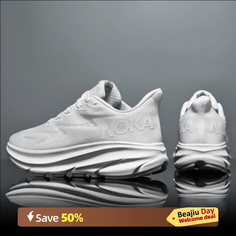 Men's Sports Running Shoes - Carbon Plate Marathon Sneakers, Lightweight & Breathable Athletic Shoes for Women