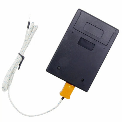 Digital K-Type Thermometer - LCD Temperature Meter with Thermocouple Probe for Industrial Measurement