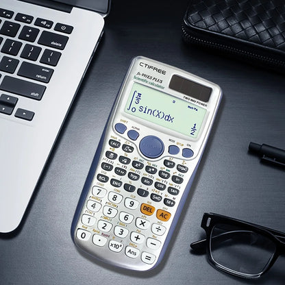 FX-991ES PLUS Scientific Calculator – 417 Functions Original Model for High School & University Students, Coin Battery Office Calculator