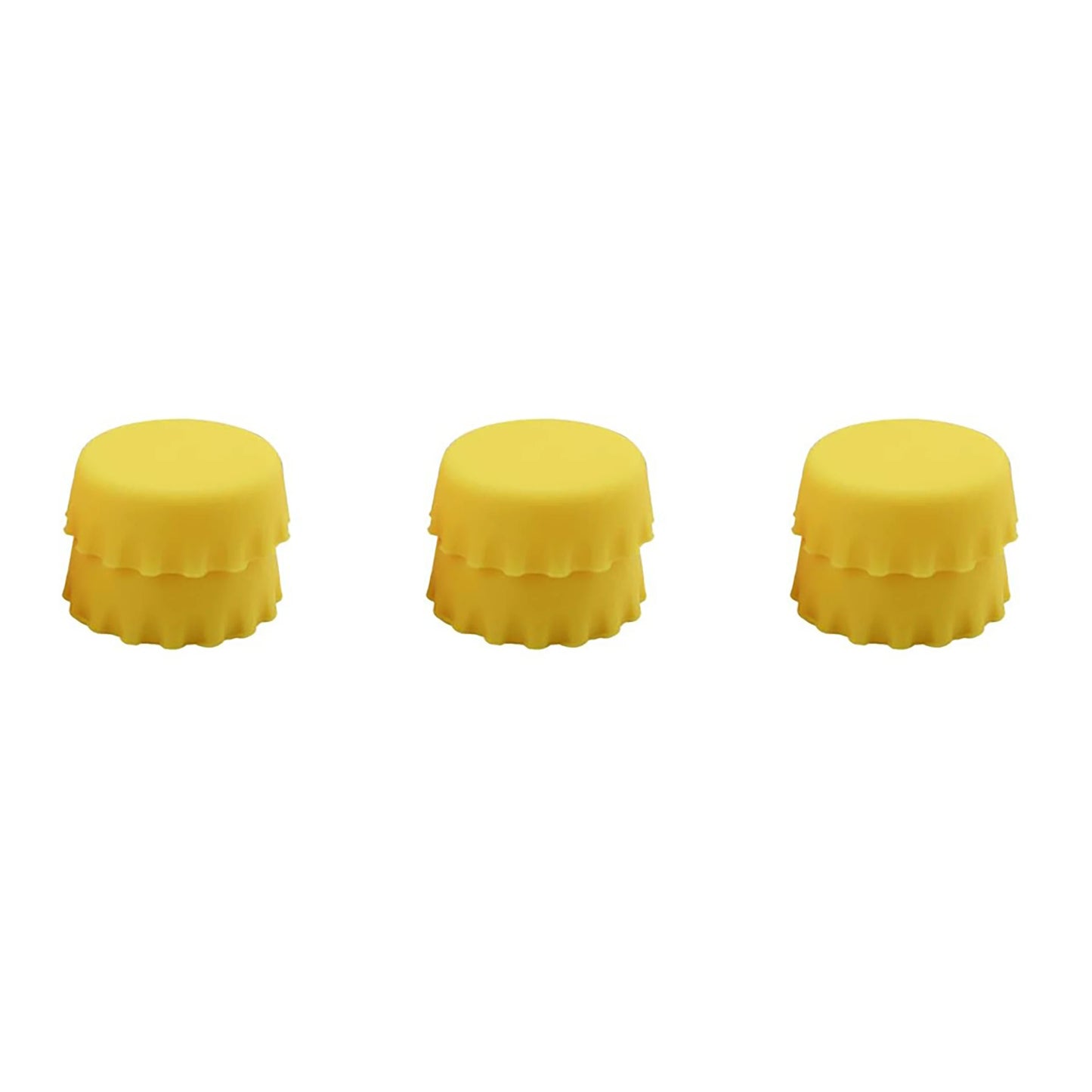 2/6/12pcs Silicone Beer Bottle Caps – Preservative Covers for Wine, Vinegar, Soy, and Cocktail Bottles
