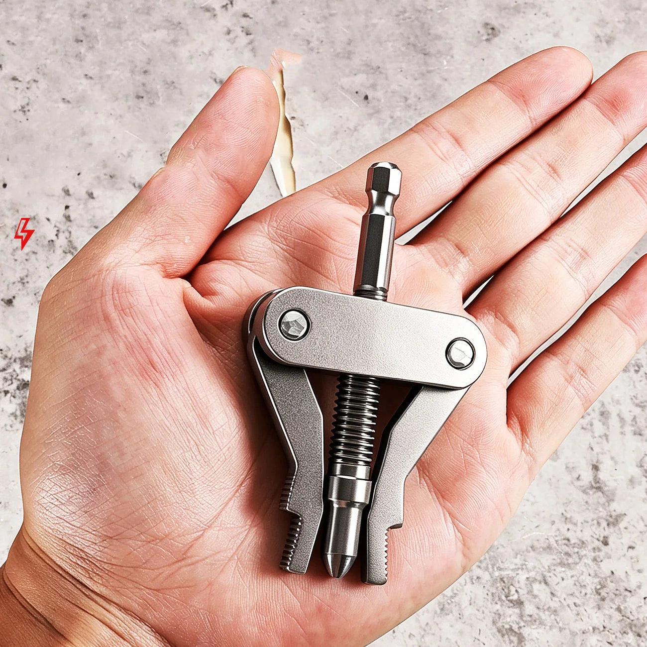 Universal Broken Pipe Extractor Tool - Hex Shank Faucet Valve & Stuck Insert Remover Kit