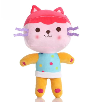 Gabby Dollhouse Mercat Plush Toy – Smiling Cat Stuffed Animal for Kids Birthday Gifts