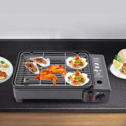 Portable Butane Grill Stove – Compact Gas Cooker for Camping, Traveling & Trekking