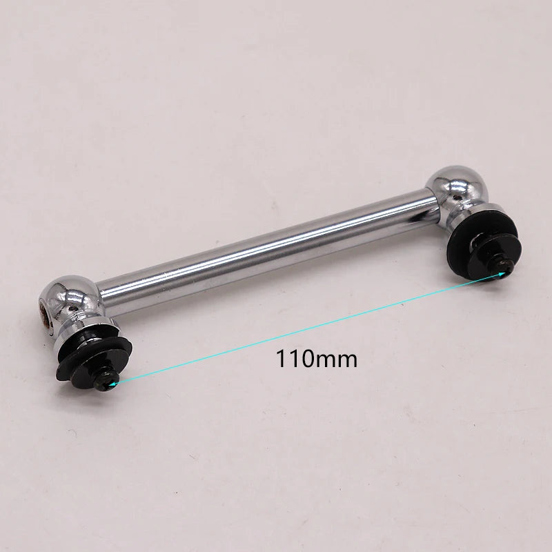 High-Quality Silver Double-Side Snare & Tom Drum Lugs – Includes Screws and Washers
