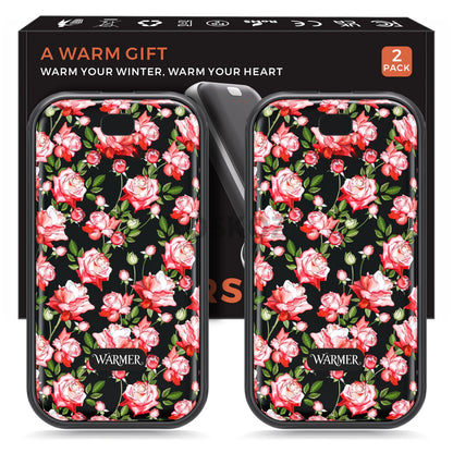 Rechargeable Hand Warmers 2-Pack - Slim USB-C Pocket Heaters with 3 Adjustable Heat Settings for Camping & Outdoor Use
