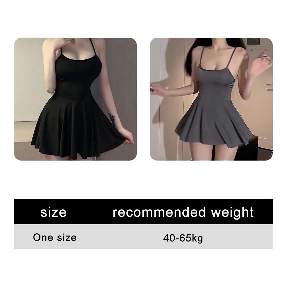 Sexy Women’s Pleated Micro Mini Dress – Backless Bandage Bodycon Night Club Party Outfit with Ruffled Hem