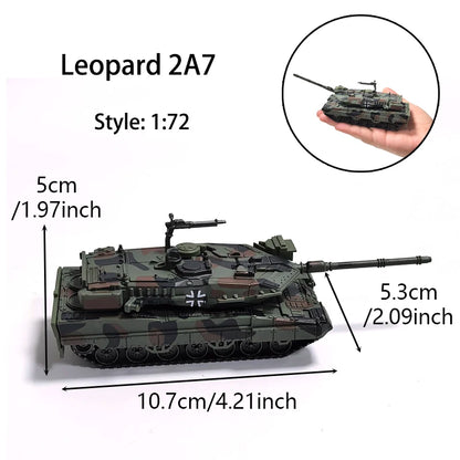Military Building Blocks Set - F-22 F-14 Fighter Jets & Leopard 2A7 M1A2 T-90 Tank Model Toys for Boys Gifts