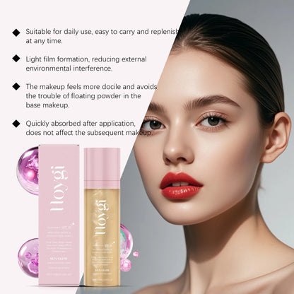 Hoygi SPF 50+ Matte Setting Spray — Long-Lasting Oil-Control Waterproof Makeup Fixer (Non-Greasy)