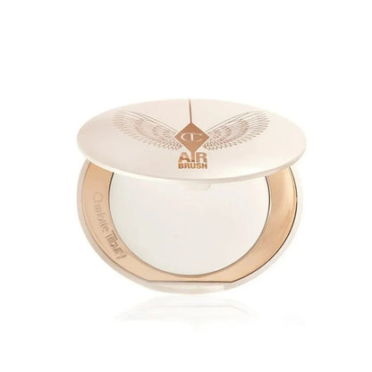 Charlotte Tilbury Makeup Set - Lip Balm Facial Setting Powder Liquid Foundation & Moisturizing Setting Spray Cosmetics