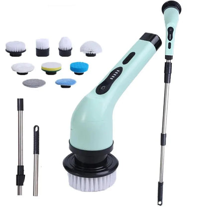 Wireless Electric Cleaning Brush – Multifunctional Rotating Brush for Bathroom, Window, Kitchen & Automotive