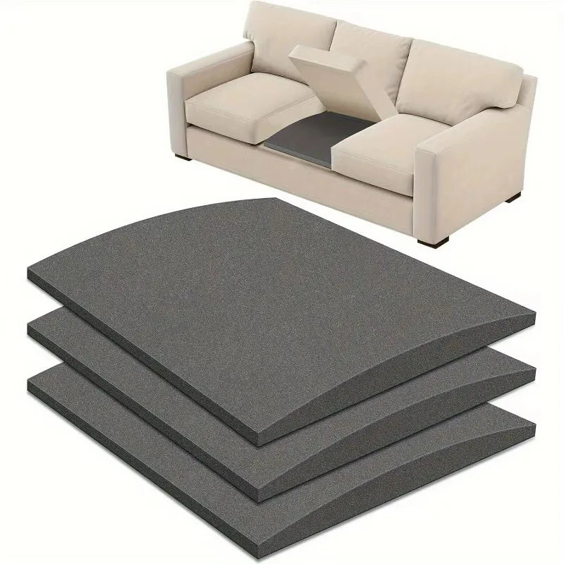 1/2/3pcs Sofa Support Cushion – High-Density Foam Under-Seat Repair Pad 50x50cm for Furniture Dimple Fix
