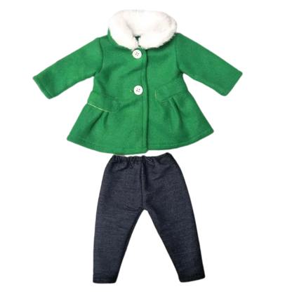 18" American Doll Clothes Set — Jacket and Pants Outfit for Baby Dolls