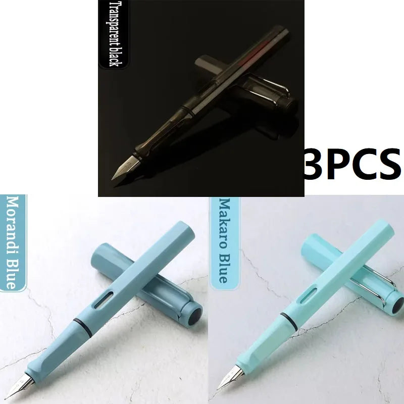 Luxury Calligraphy Fountain Pen - Premium Ink Cartridge Writing Tool for Office, School & Creative Lettering