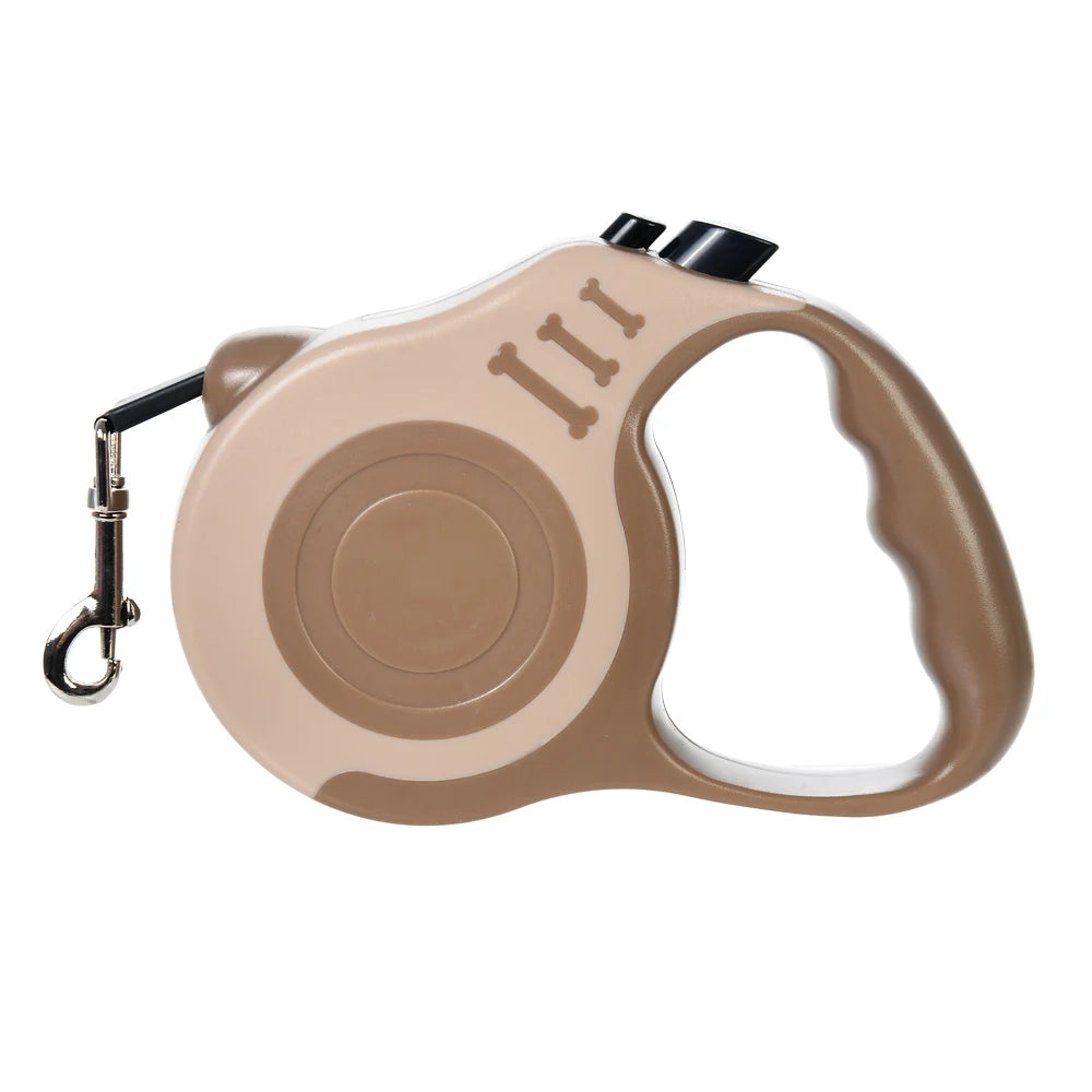 Retractable Dog Leash - 3M/5M Adjustable Walking & Hiking Traction Rope for Small and Large Dogs