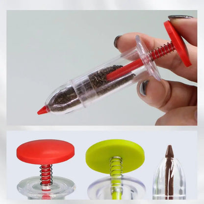 Manual Seed Dispenser – Precision Hand Seeder Sower Tool for Small Seeds, Mini Indoor Gardening Planter