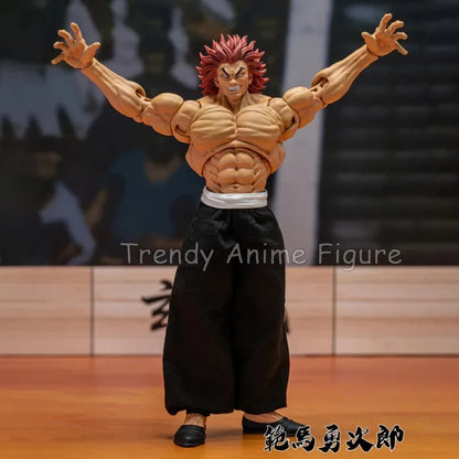 ST Baki Hanma Son of Ogre Action Figure — Yuujiro Hanma PVC Movable Anime Model Toy