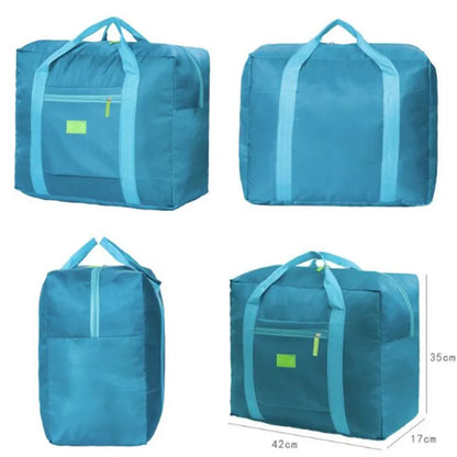 Large Capacity Waterproof Nylon Travel Bag - Portable Multi-function Hand Luggage for Business Trips