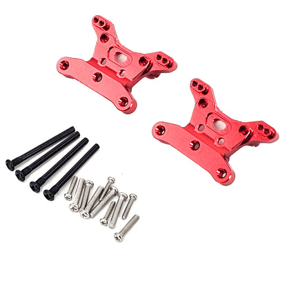 Upgraded Metal Suspension & Aluminum Parts Kit – Front & Rear Wheel Hubs, Bearings & Steering Rod for SCY16101/16102Pro/16104/SG116/Q130 RC Cars