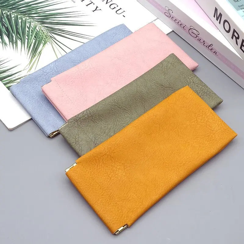 Elastic Automatic Closing Glasses Bag - Sunglasses Storage Set for Men & Women