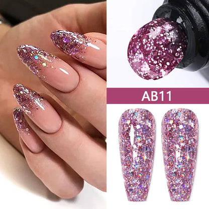 BORN PRETTY 30ML Nail Rhinestone Glue - Gel Adhesive for 3D Nail Charms, Bling Gems & Nail Decoration Supplies