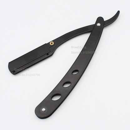 ZqZq 10 Shaving Blades – Straight Edge Razor for Haircut, Beard, Eyebrow Shaving & Manual Depilation