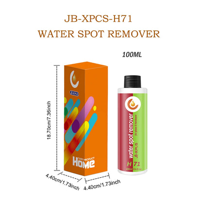 JB-XPCS H71 Bathroom Glass Cleaner - Hard Water Spot and Limescale Remover for Shower Doors, Ceramic Tiles, and Stainless Steel
