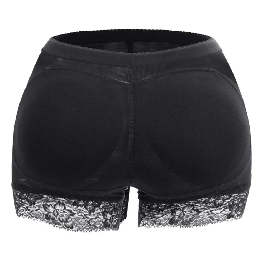 Women's Soft Breathable Butt Lifter Panties – High-Waist Push-Up Padded Cotton Underwear