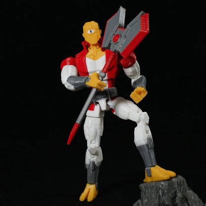3D Printed Invincible Anime Action Figures – Multi-Jointed Superhero Model Toys & Gifts
