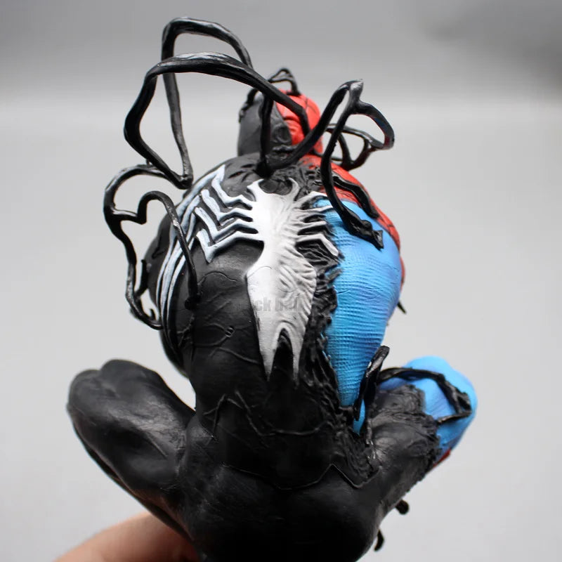 Spider-Man Venom Symbiote Figure — PVC Desktop Statue | Venom Figurine Model Toy Christmas Gift
