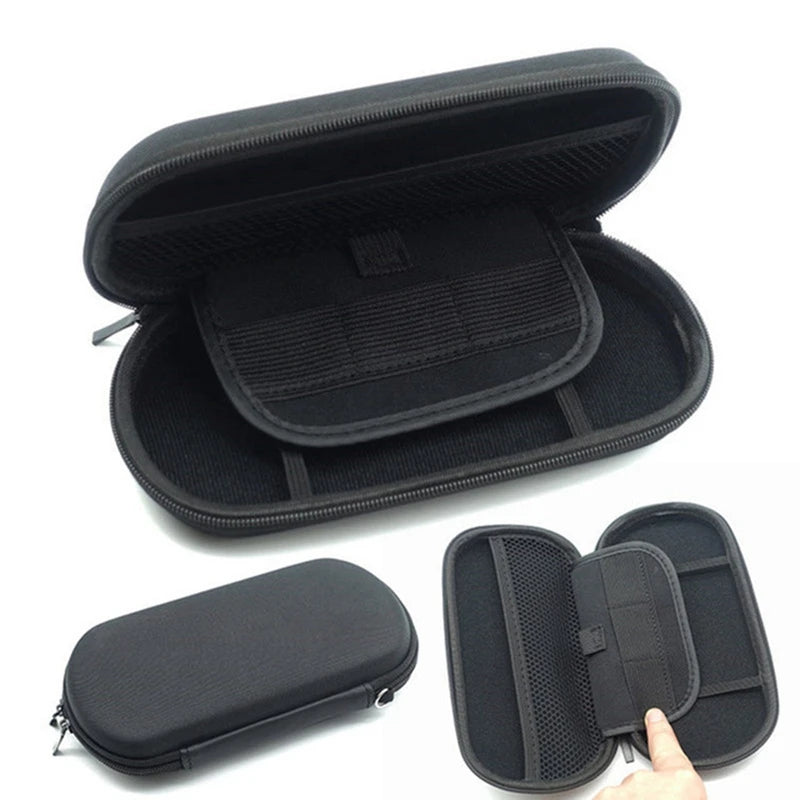 EVA Hard Shell Case for Sony PSP 1000/2000/3000 — Travel Protective Pouch & Game Console Storage Bag