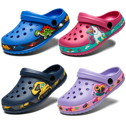 Cute Animal Baby Slippers – Summer Cartoon Sandals for Toddler Boys & Girls, Kids Beach Slides