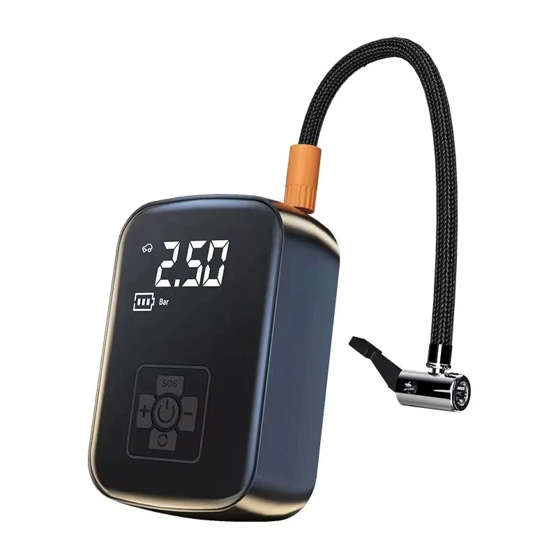 Wired Electric Car Air Compressor – Tire Inflator Pump for Car, Bicycle, Motorcycle, Boat & Balls