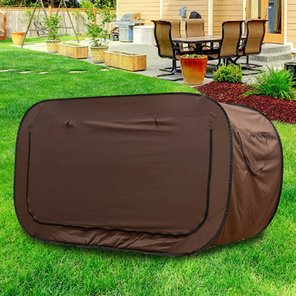 Folding Portable Privacy Bed Tent – Fully Enclosed Outdoor Camping Bed Tent with Shading for Kids & Adults