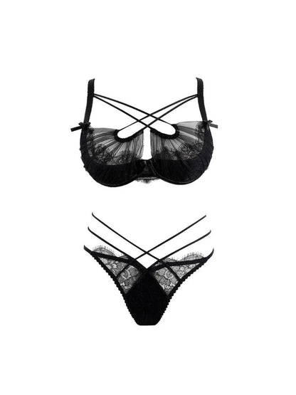 French Romantic Layered Mesh Camisole - Padded Sheer Sleeveless Tank Top Lingerie Vest for Women