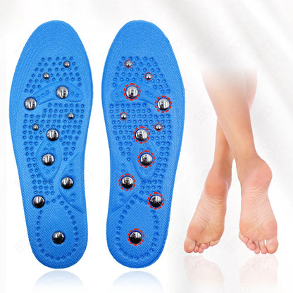 EiD Magnetic Therapy Foot Insoles – Soft Acupressure Sports Cushion for Men & Women