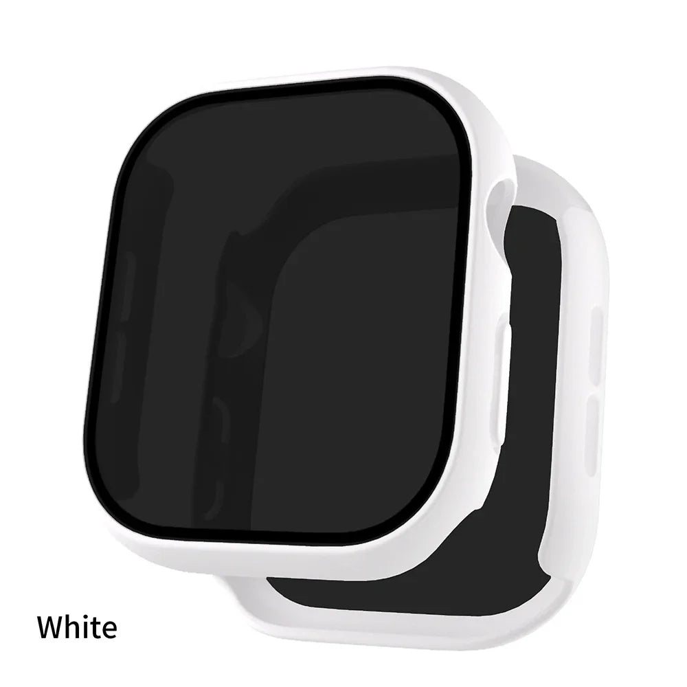 Privacy Tempered Glass & Case for Apple Watch Series 10 – 42mm/46mm Anti-Peeping Screen Protector Cover