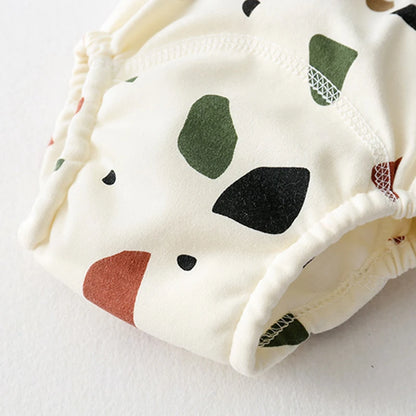Baby Training Pants – Washable Cotton Diaper Underwear with Cute Patterns, Breathable Summer Learning Trousers