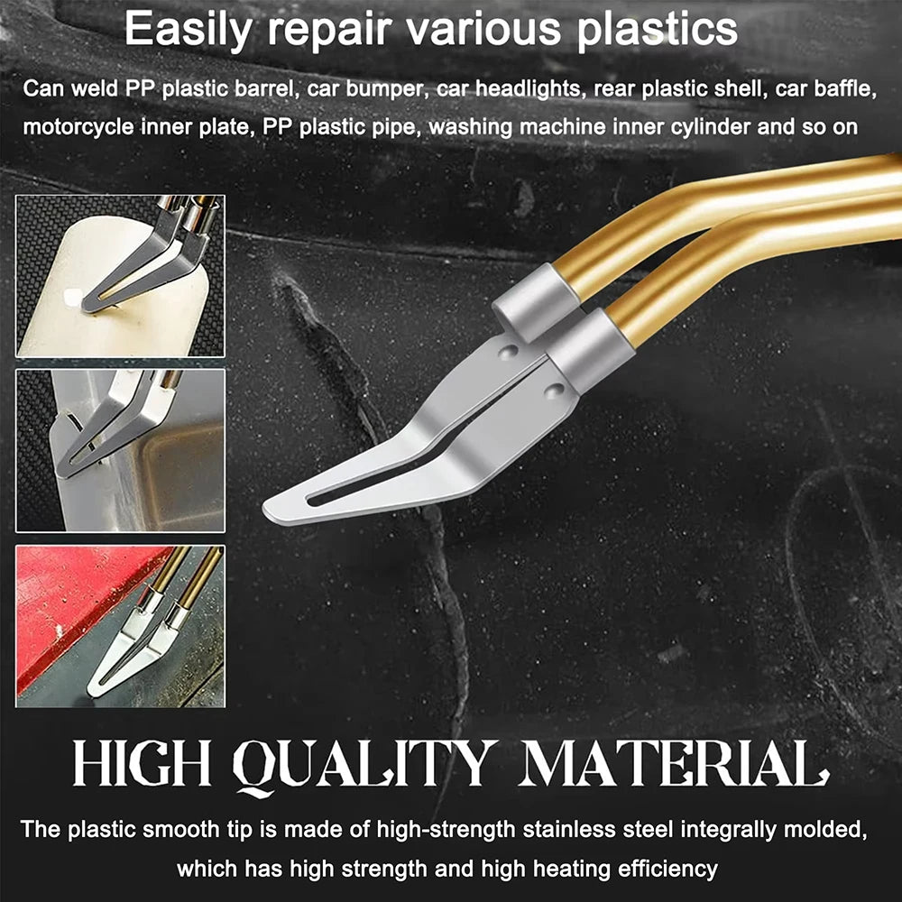 Plastic Welder Smooth Tip Head - Car Bumper Dashboard Repair Welding Gun Smoothing and Cutting Accessory