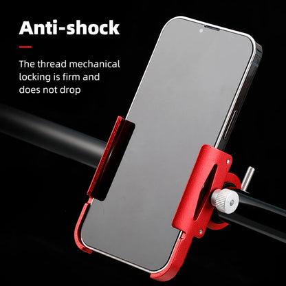 360° Rotatable Aluminum Alloy Bicycle & Motorcycle Phone Holder – MTB Bike GPS Handlebar Mount Stand