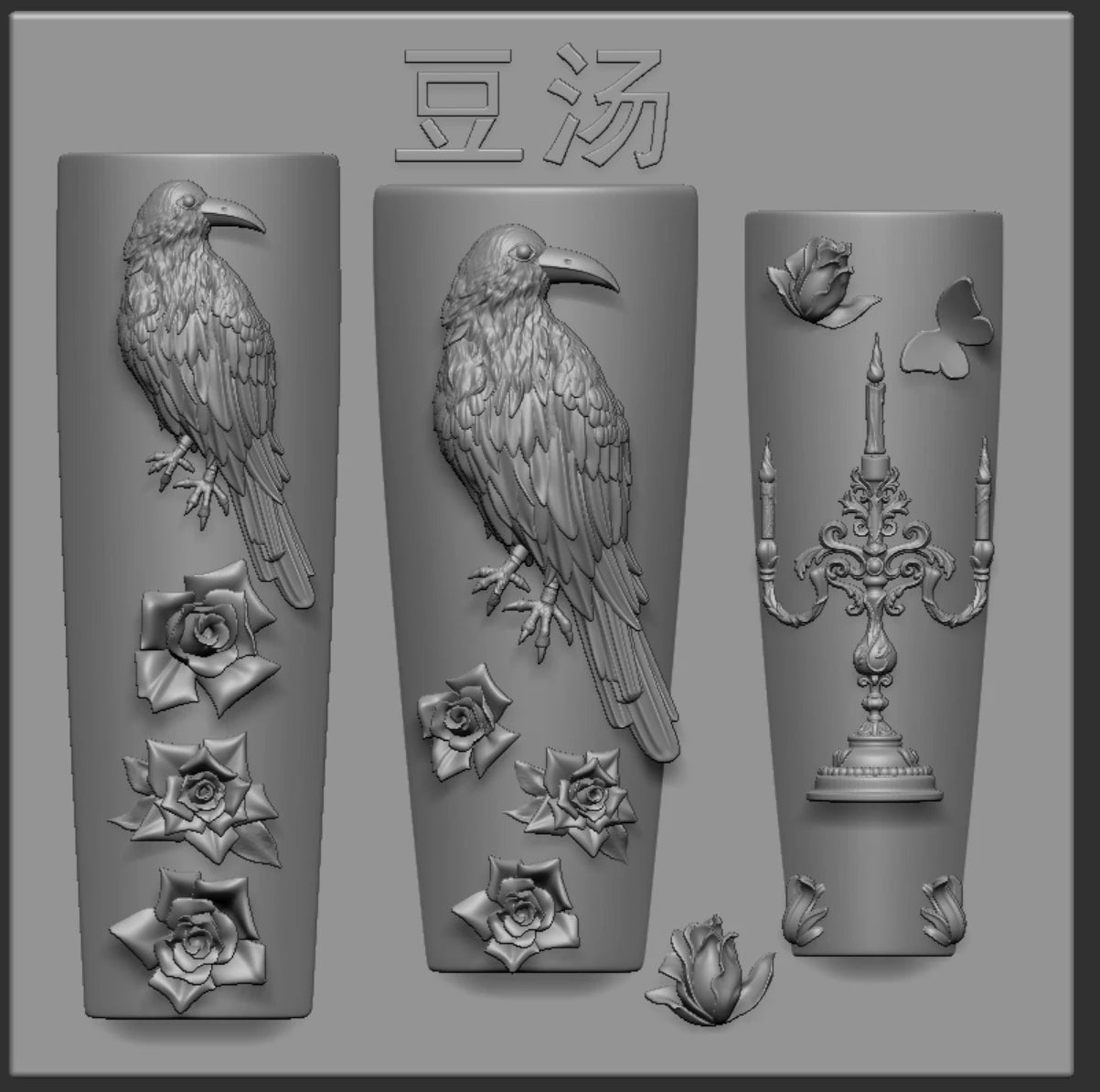 Snake Lolita Bow, Mushroom, Rose, Lotus, Bear 3D Acrylic Nail Mold - DIY Silicone Nail Decorations & Nail Art Products